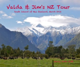 Valda & Jim's NZ Tour book cover