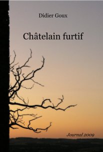 Didier Goux Châtelain furtif Journal 2009 book cover