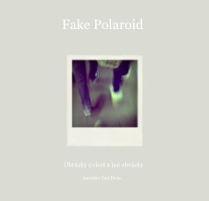 Fake Polaroid book cover