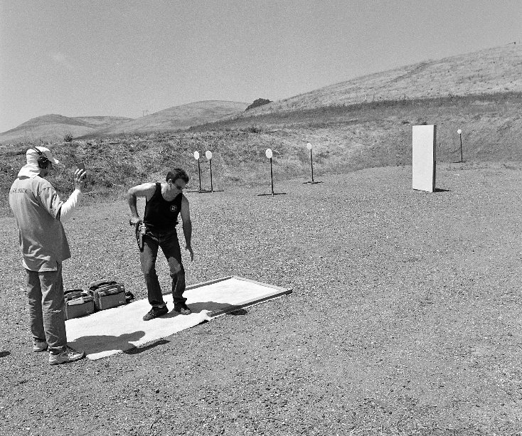 View Scenario Shooting Range 2005 by Arthur Tress