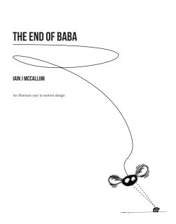 The end of BABA book cover