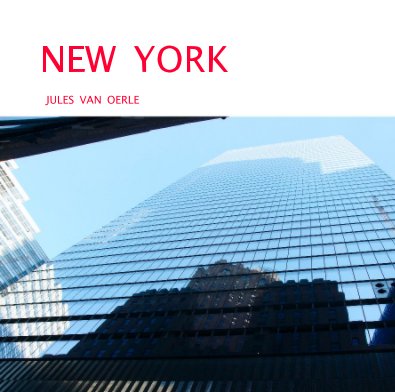 NEW YORK JULES VAN OERLE book cover