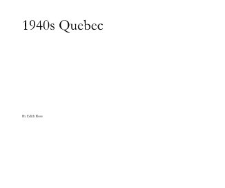 montreal in the 1940s 2 book cover