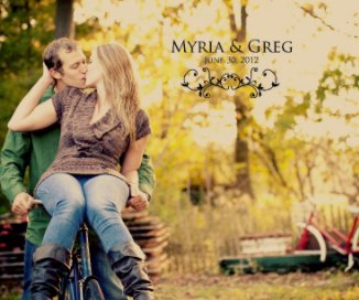 Myria & Greg's Engagement book cover