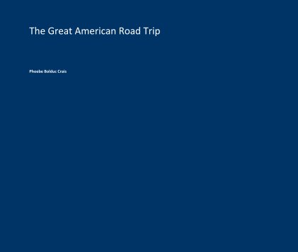 The Great American Road Trip book cover