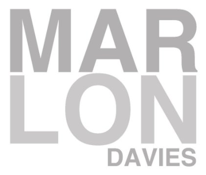 Marlon Davies Portfolio 2012 book cover