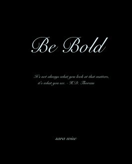Be Bold book cover