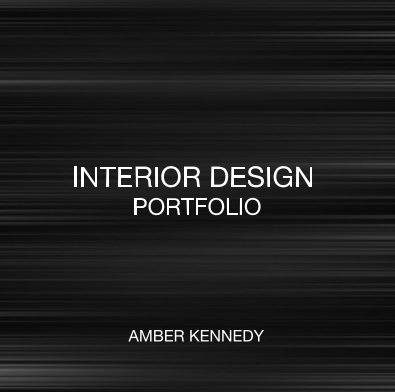 INTERIOR DESIGN PORTFOLIO book cover