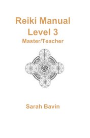Reiki Manual Level 3 Master/Teacher book cover