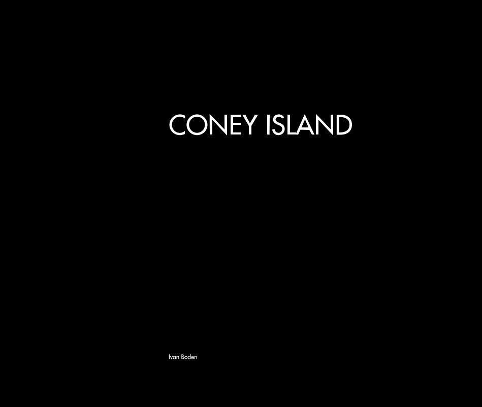 Ver CONEY ISLAND por Ivan Boden