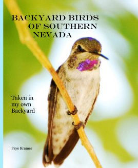 BackYard Birds of southern Nevada book cover