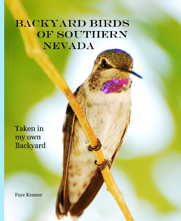 BackYard Birds of southern Nevada by Faye Kramer Blurb Books