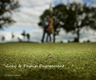 Vicky & Philip Engagement book cover