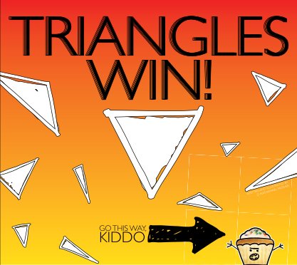 Triangles Win! book cover