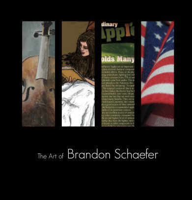 The Art of Brandon Schaefer - 2012 book cover