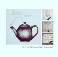 Making my Stoke-on-Trent Sketchbook book cover