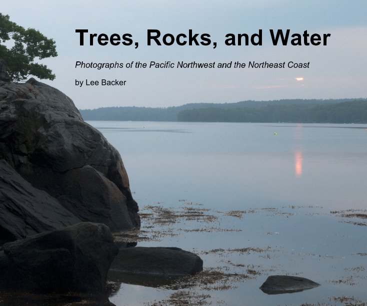 Ver Trees, Rocks, and Water por Lee Backer