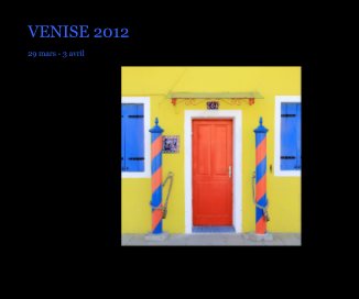 VENISE 2012 book cover