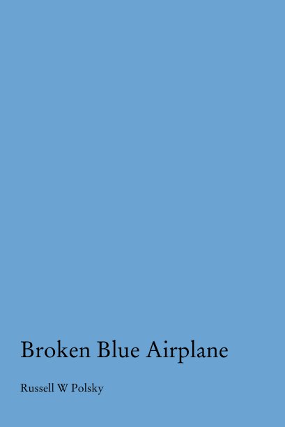 View Broken Blue Airplane by Russell W Polsky