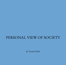 PERSONAL VIEW OF SOCIETY book cover
