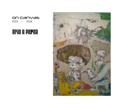 on canvas 2005 - 2008 book cover