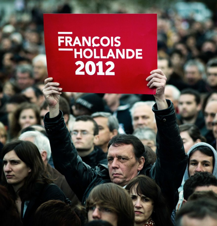 View François Hollande 2012 by Benjamin Géminel