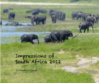 Impressions of South Africa 2012 book cover