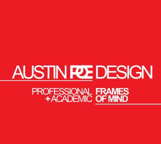 Austin Poe Design Portfolio book cover