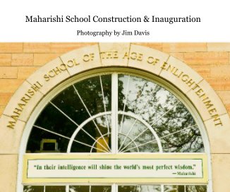 Maharishi School Construction & Inauguration book cover