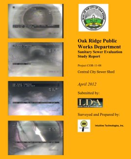 Business - Oak Ridge Public Works Department Sanitary Sewer Evaluation Study Report book cover