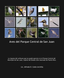 Aves del Parque Central de San Juan book cover