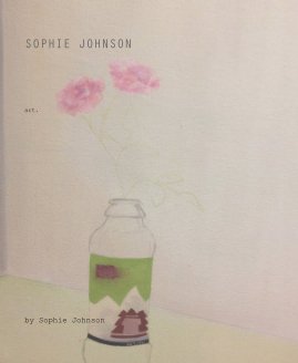 SOPHIE JOHNSON art. book cover