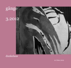 gänge 3.2012 book cover