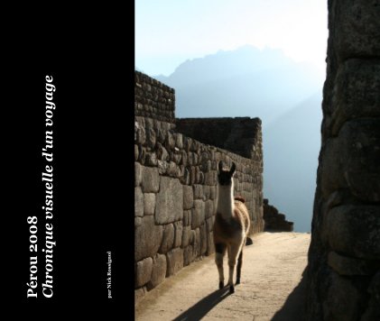 Pérou 2008 book cover