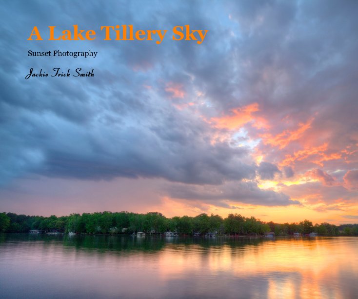 Ver A Lake Tillery Sky por Jackie Frick Smith