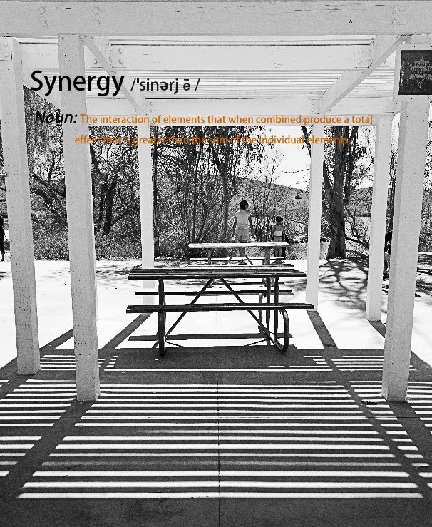 Ver Synergy /ˈsinərjē/ Noun: The interaction of elements that when combined produce a total effect that is greater than the sum of the individual elements. por Keth Pal