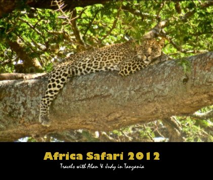 Africa Safari 2012 book cover