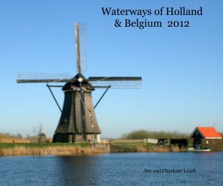 Waterways of Holland & Belgium 2012 book cover