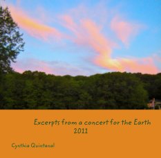 Excerpts from a concert for the Earth  2011 book cover