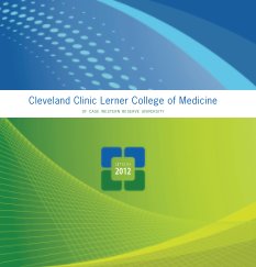 Cleveland Clinic Lerner College of Medicine book cover