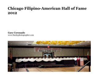 Chicago Filipino-American Hall of Fame 2012 book cover
