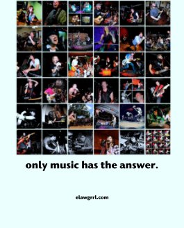 only music has the answer. book cover