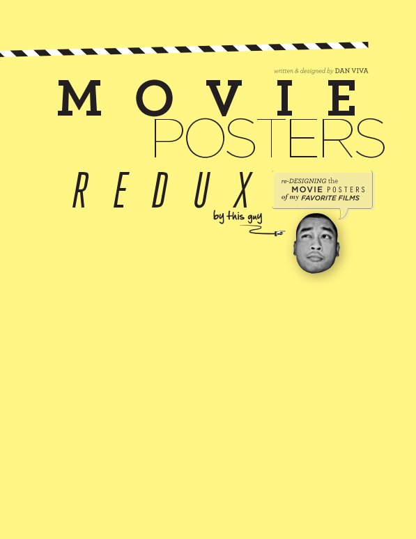Ver Movie Posters Redux por Dan Viva