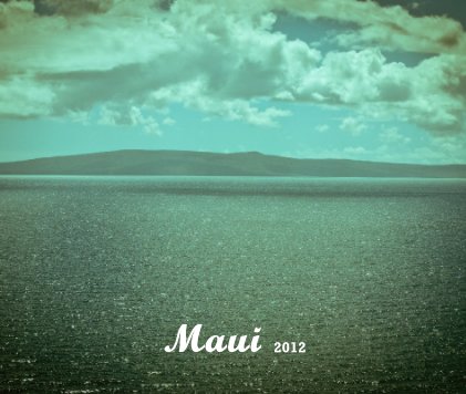 Maui 2012 book cover