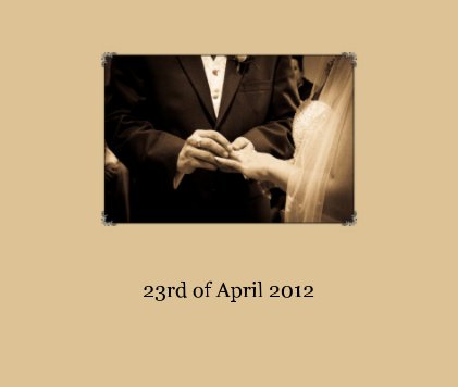 23rd of April 2012 book cover
