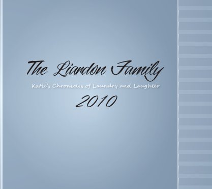 The Liardon Family 2010 book cover