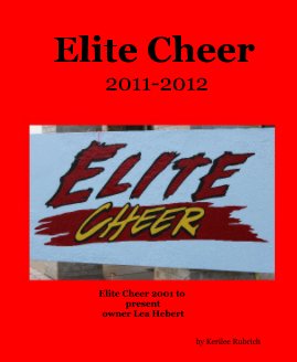 Elite Cheer 2011-2012 book cover