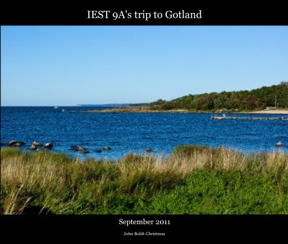 IEST 9A's trip to Gotland book cover