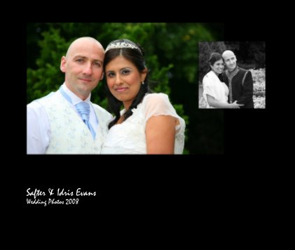 Safter & Idris Evans Wedding Photos 2008 book cover