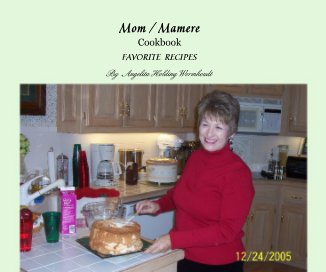 Mom / Mamere Cookbook book cover